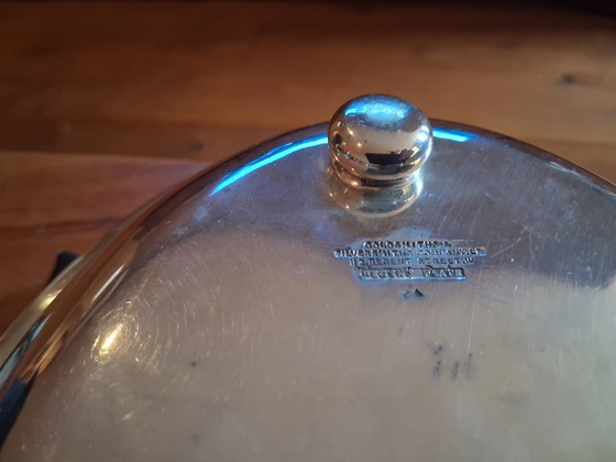 Image 1 of Silver plated fruit bowl circa 1930