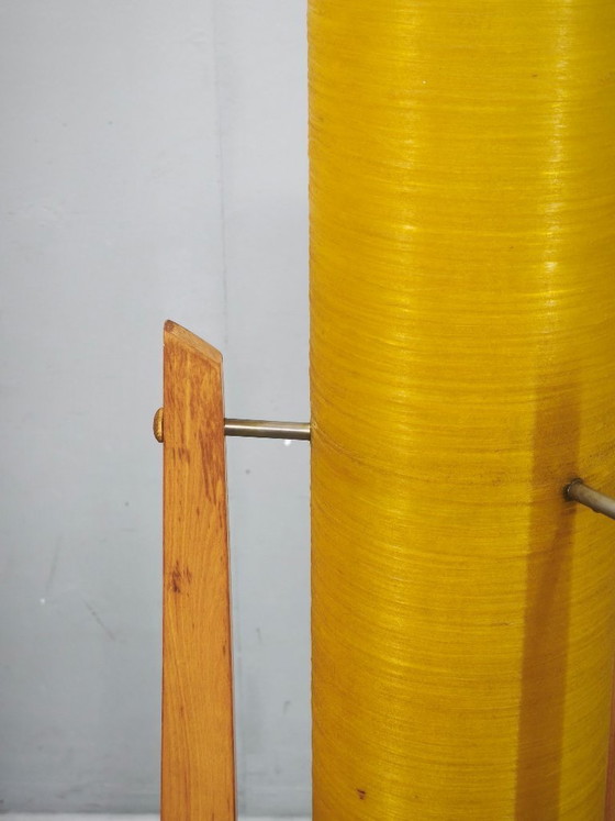 Image 1 of Lampada da terra a forma di razzo dell'era spaziale cecoslovacca degli anni '60