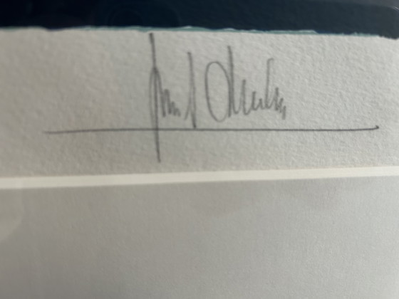 Image 1 of Ton Schulten screen print "The day is breaking"