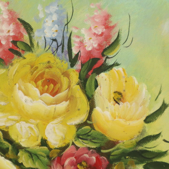 Image 1 of Nature morte aux fleurs dans un vase