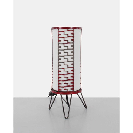 Lámpara vintage de metal de Josef Hurka, 1960