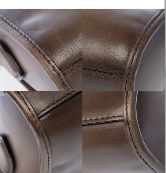 Image 1 of Sac NON SIGNÉ / UNSIGNED en Cuir Gris - 103436