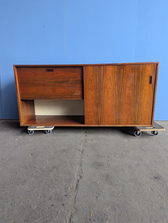 Image 1 of Vintage Deens teak lowboard, jaren 60