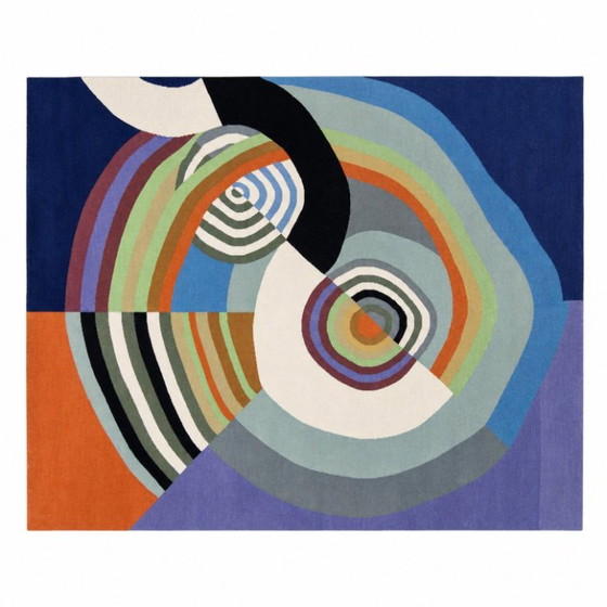 Robert Delaunay Rythme No. 2 Tapestry | Limited Edition | Wool on Cotton (98 × 118 in) – Rugs & carpets (photo 5 of 10)