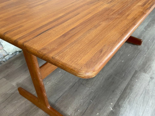 Danish Vintage Teak Dining Table – eettafels, Wood (photo 2 of 5)