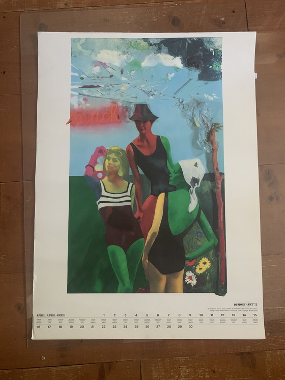 Image 1 of 16 Lithos von 1970-71-72 aus dem berühmten Dumont Art kalender