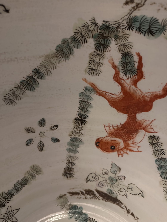 Image 1 of Grand bol chinois en porcelaine