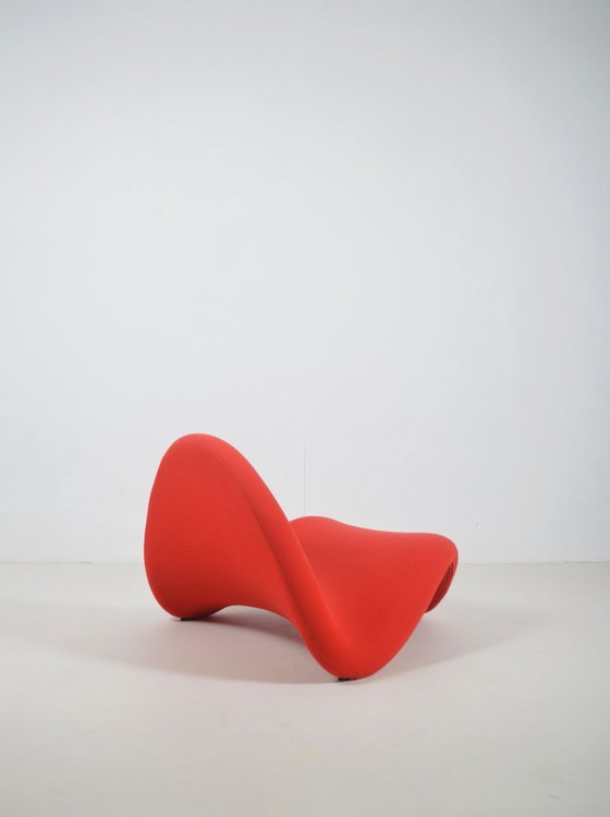 Image 1 of Red F577 Tongue designed by Pierre Paulin for Artifort