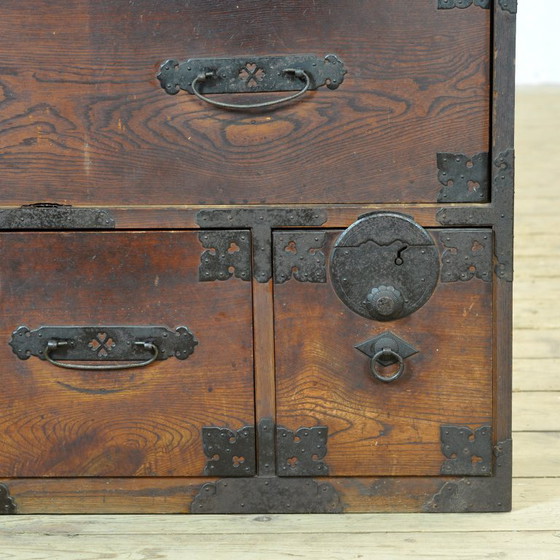 Image 1 of Japanse Tansu ladekast, circa 1870