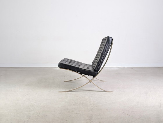 Image 1 of Silla Knoll International Barcelona Mies van der Rohe negro 2