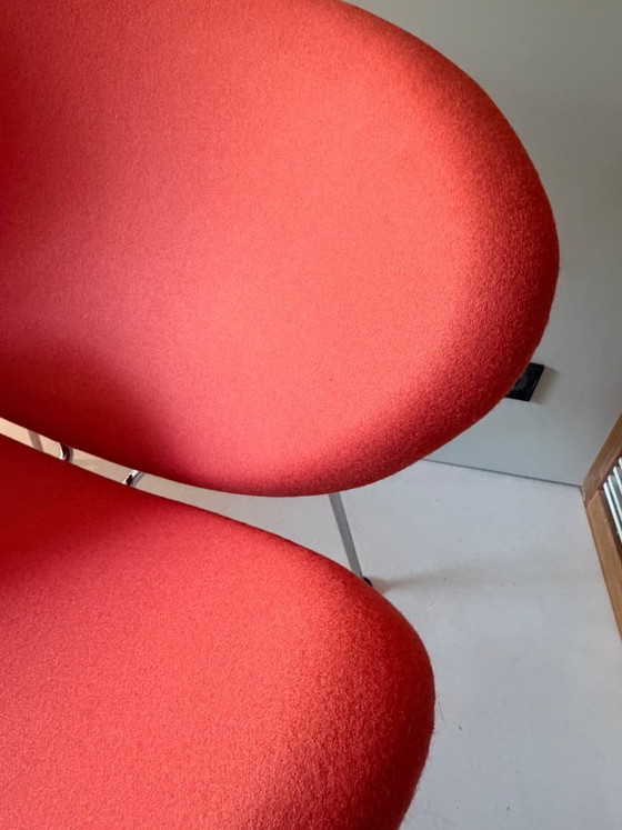 Image 1 of Poltrona e pouf Orange Slice di Pierre Paulin