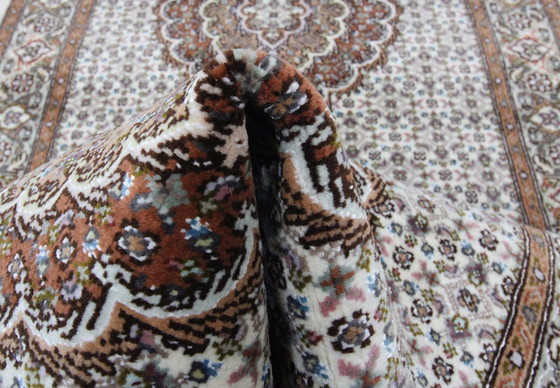 Image 1 of Origineel handgeknoopt Perzisch tapijt Tabriz 40 Raj Fijn 247 X 80 Cm Topconditie met zijde