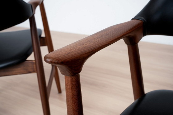 Eetkamerset uit het midden van de jaren 60, 6 Carlton fauteuils van Låte Møbelfabrikk en uitschuifbare tafel (photo 19 of 24)