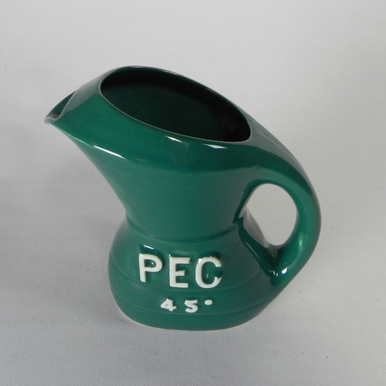 Image 1 of Carafe à eau en PEC vert, carafe, années 1950