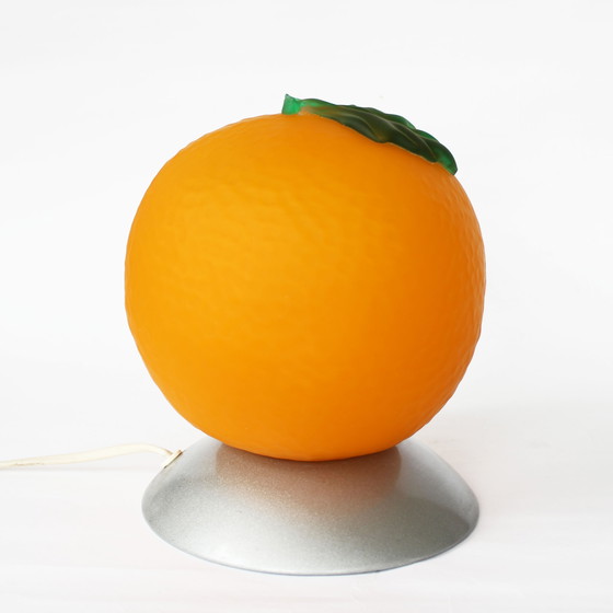 Image 1 of Vintage IKEA Orange & Lemon Fruit Table Lamp Set