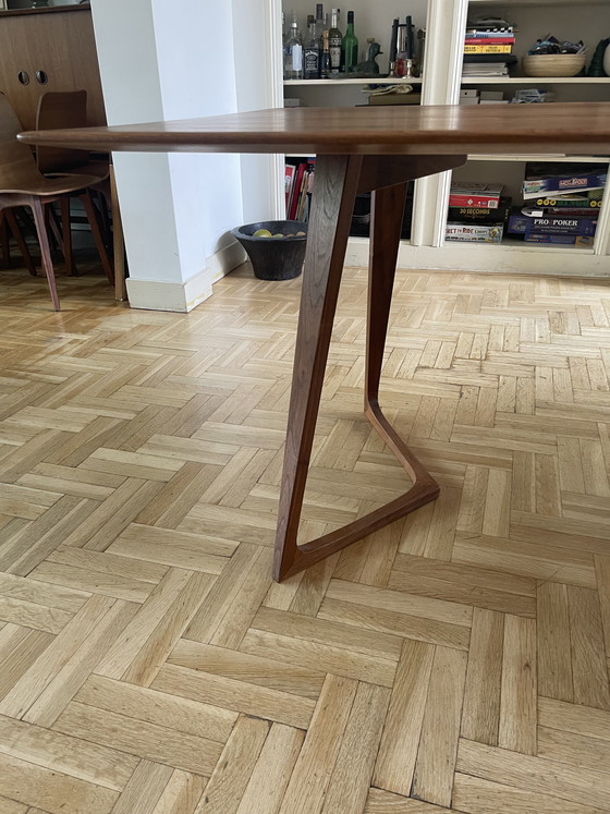 Image 1 of Time period walnut dining table