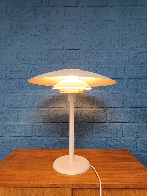 Vintage schalenlamp, Deens design van Lyskær Belysning, jaren 60