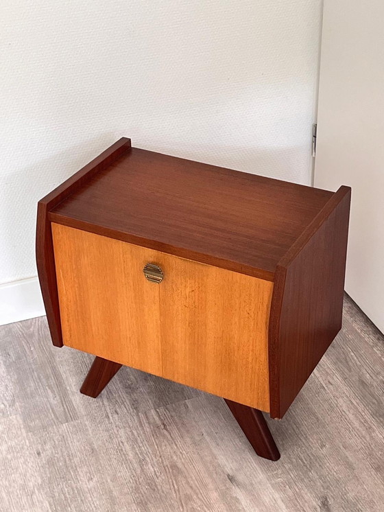 Image 1 of Vintage Nightstands | Teak Wood | 1960s