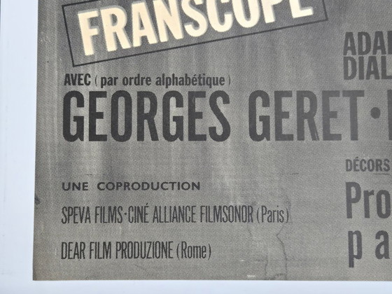 Image 1 of AFFICHE ORIGINALE VINTAGE 120x160cm LE JOURNAL D'UNE FEMME DE CHAMBRE BUNUEL