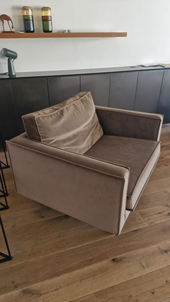 Image 1 of Sillón Loveseat de terciopelo Amsterdam - Sissy Boy