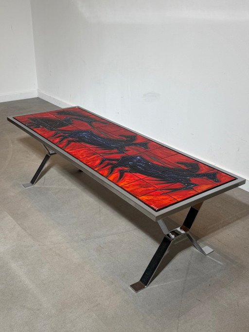 André Bayer Vintage Ceramic Coffee Table