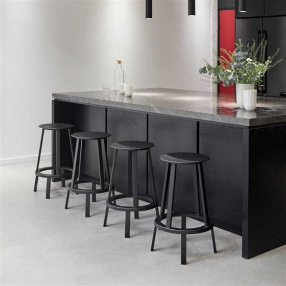2 taburetes de bar HAY Revolver – polished steel (photo 3 of 5)