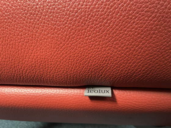 Image 1 of Leolux Flint 2,5 zits bank, Senso leder terracotta