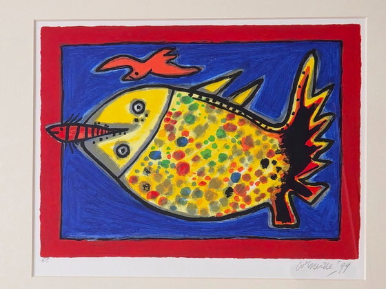 Image 1 of Corneille - Poisson Joyeux - E.A - 1999 - Signé à la main