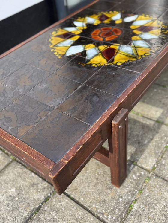 Image 1 of J. Belarti Brutalistisch inspirierter Couchtisch