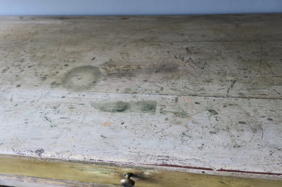 Gustaviaans beschilderd buffet/dressoir, Zweden 1780 – Wood (photo 5 of 21)