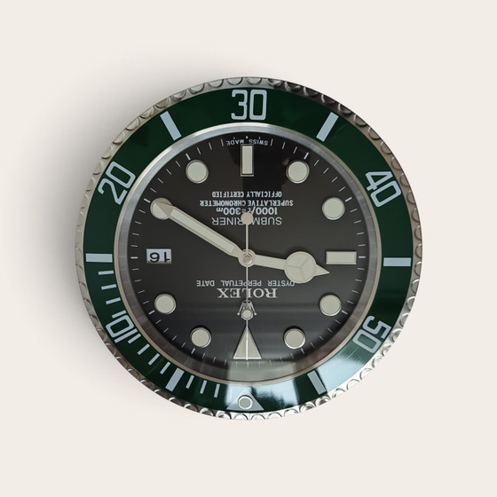 Reloj de pared Rolex Submariner – Objetos decorativos, Metal, Plastic (photo 10 of 10)