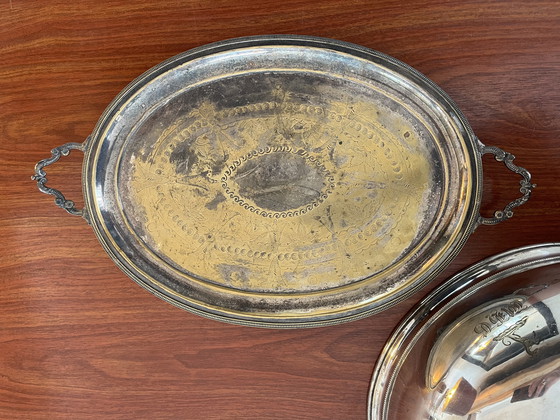 Image 1 of Campana in metallo placcato argento