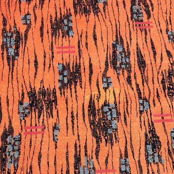 Image 1 of Tapis rétro rouge hongrois, années 1960 – Design vintage