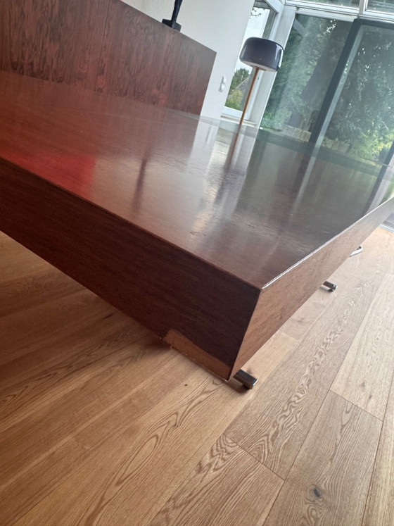 Mid Century dining table - extendable - conference table – Wood (photo 5 of 5)