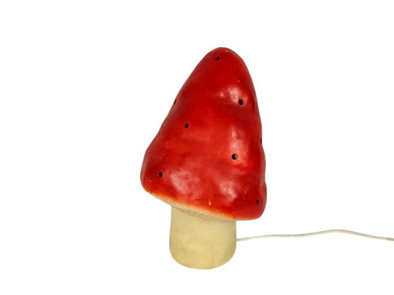 Image 1 of Lámpara Heico - Lámpara hongo - Alemania - Plástico - Lámpara de mesa - Años 90