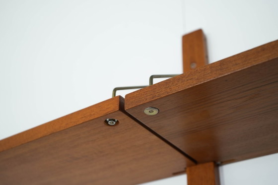 Teak modulair rekkensysteem van Kjell Riise, Brødrene Jåtog Møbelfabrikk, Noorwegen, jaren 60 – Wandrek (photo 11 of 24)