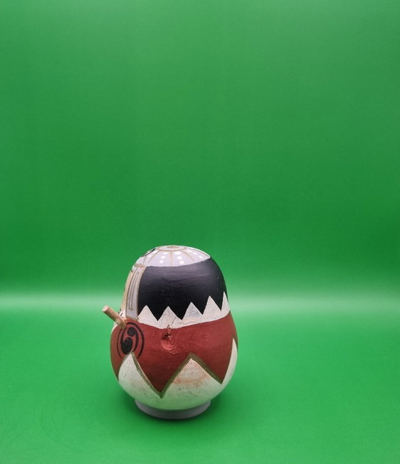 Vintage Okiagari-Koboshi Kokeshi – Decorative Objects, Wood (photo 4 of 6)
