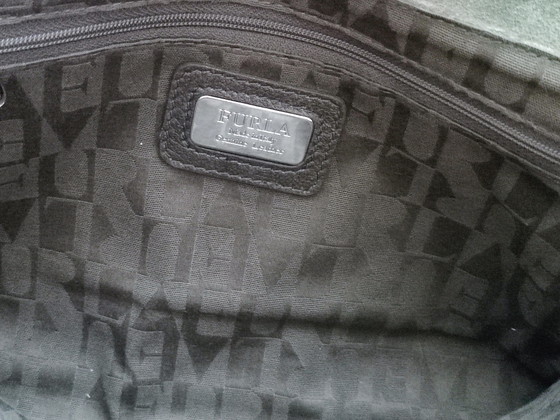 Furla Handbag Bag Leather Leather Green Khaki Chain – Shoulder bags (photo 14 of 14)