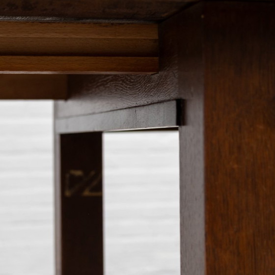 Verlengbare Art Deco Eettafel 30's – Wood (photo 14 of 17)