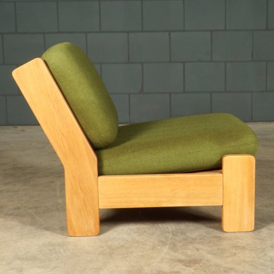 Image 1 of Salon/groupe de sièges modulable vintage – vert – années 1970