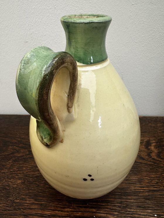 Image 1 of Pichet Poterie Grain De Sel - Poterie de Provence Francia - Décor Olive