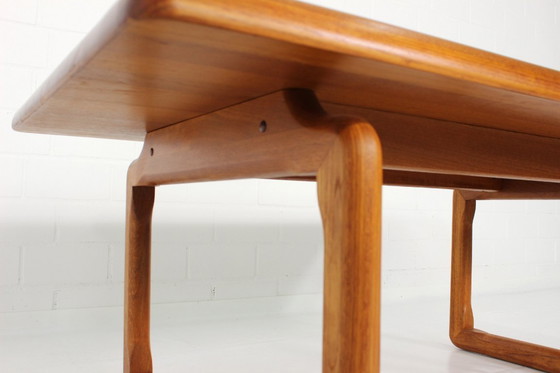 Image 1 of as new! TSM TARM Stole & Møbelfabrik Danish Mid - Century entirely solid Teak Coffee Table / Vintage Coffee Table