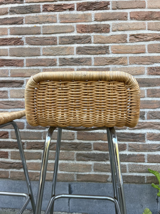 Image 1 of Krukken Rohe Noordwolde Diek van Sliedregt barkruk Rotan 