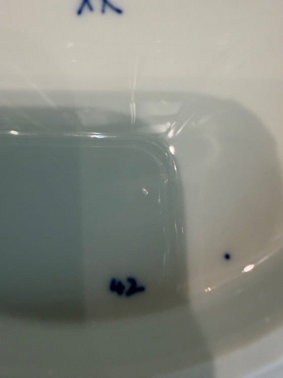 Service de bols 3 pièces, motif oignon original de Meissen – 1er choix – Vaisselle, Porcelain (photo 5 of 10)
