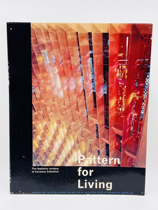 Set of 7 cardboard photos "Pattern for living"