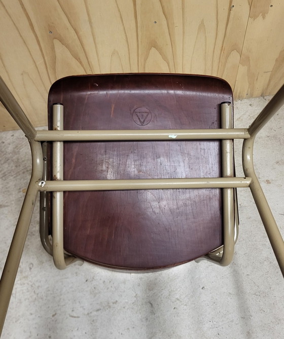 Chaise Vintage Salvanitas N.V. Metaalindustrie Oosterhout – Galvanitas, Fauteuils, Metal, Plastic (photo 13 of 13)