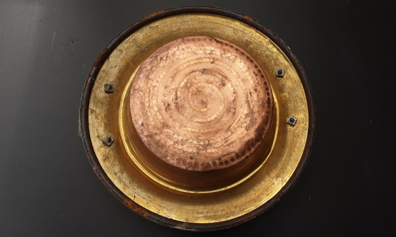 Image 1 of Antieken , koperen wasteil , 1920 , goede staat