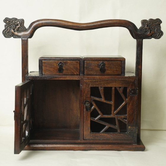 Image 1 of Authentieke klassieke Chinese meubels van Huanghuali-hout, hoogwaardige antieke hardhouten meubels voor uw verzameling.