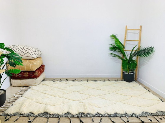 Image 1 of Tapis bérbere en laine naturelle 250cmx150cm 