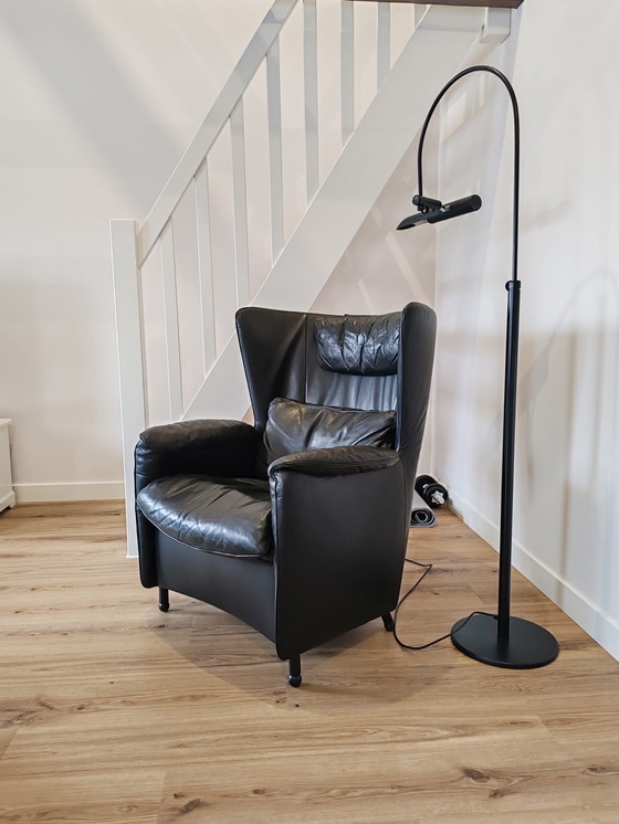 Image 1 of Poltrona De Sede ds23, in pelle nera